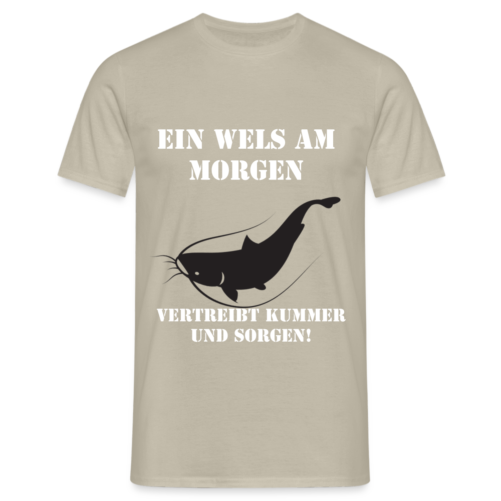 T-Shirt Wels am Morgen - Sandbeige