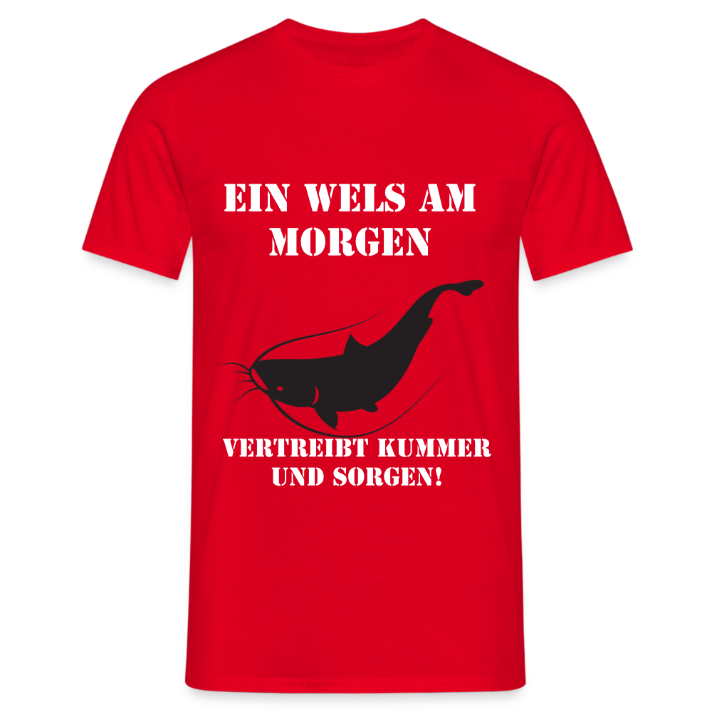 T-Shirt Wels am Morgen - Rot