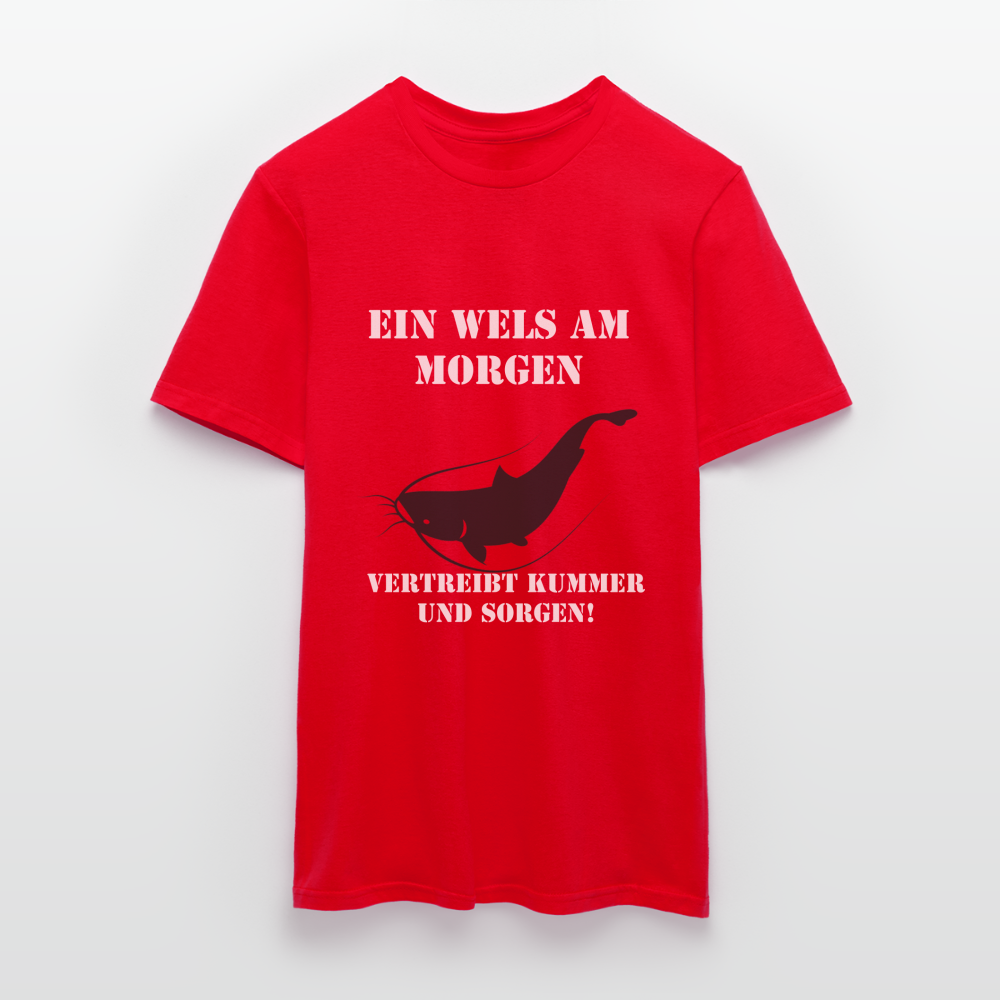 T-Shirt Wels am Morgen - Rot