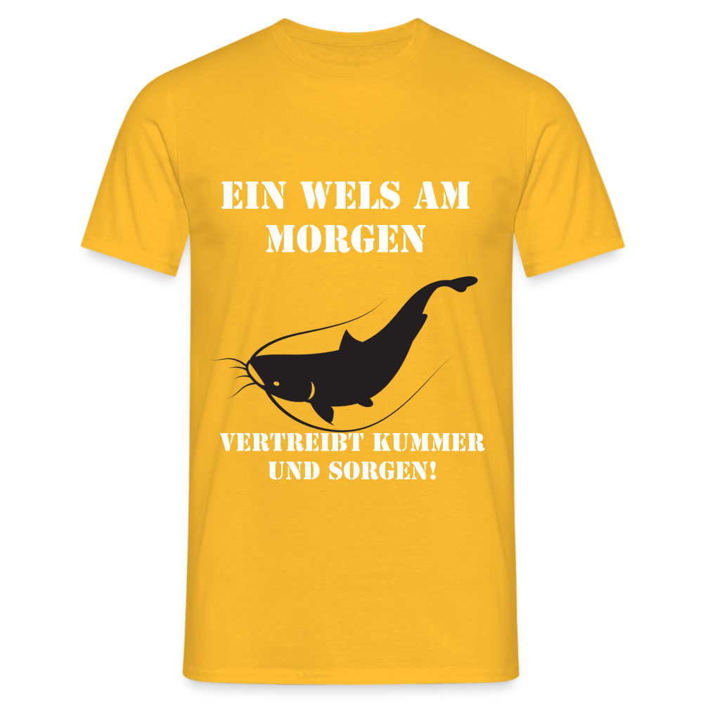 T-Shirt Wels am Morgen - Gelb