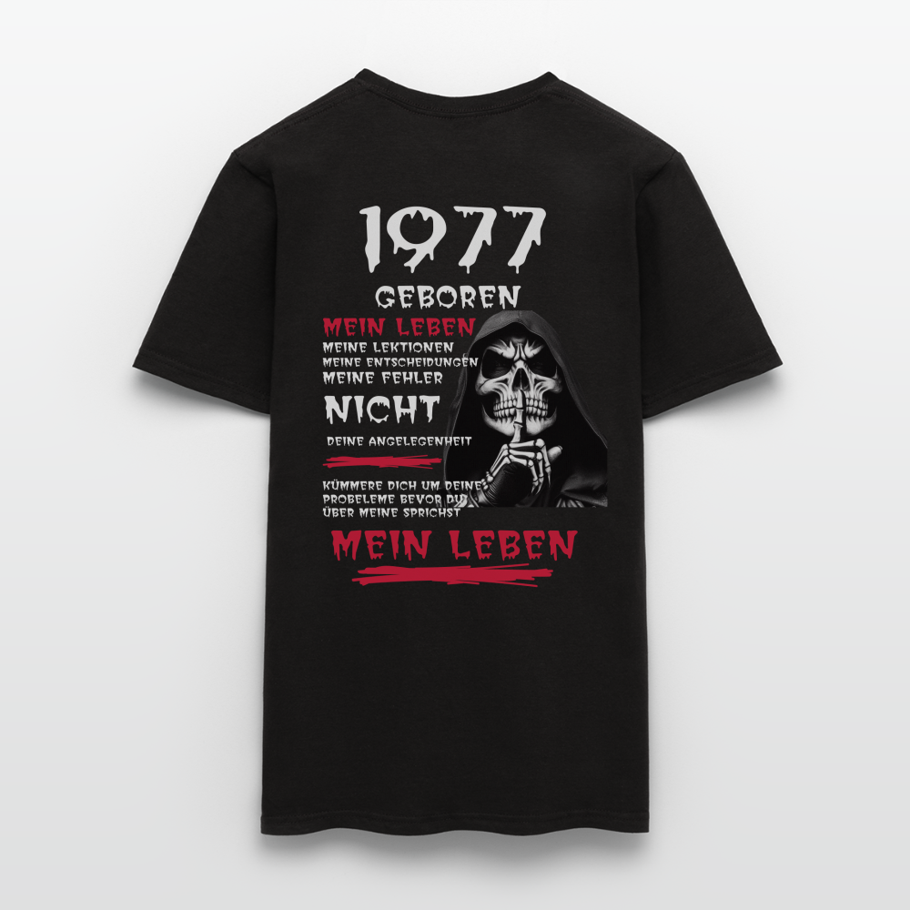 T-Shirt MEIN LEBEN - Schwarz