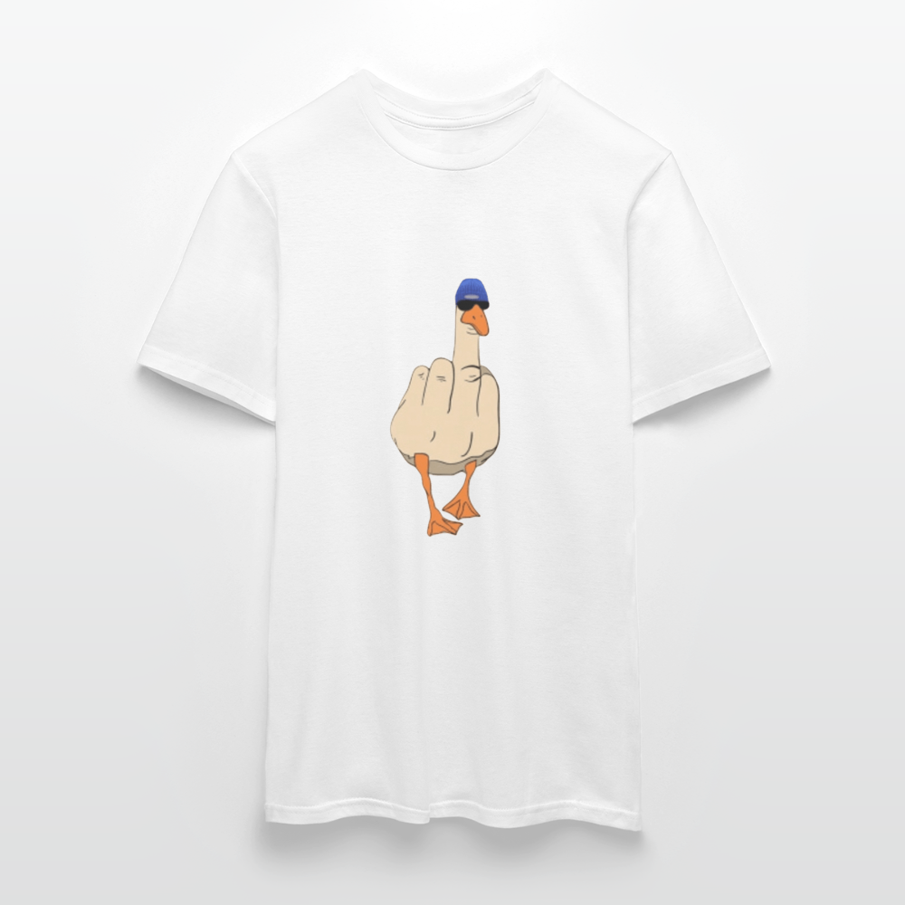 T-Shirt Ente Finger - Weiß