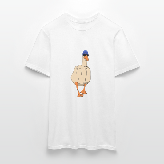 T-Shirt Ente Finger - Weiß