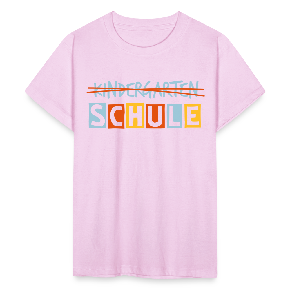 Teenager T-Shirt Schule - Hellrosa